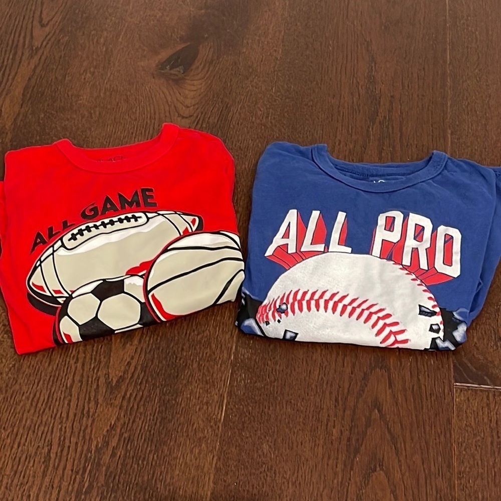 Children’s Place Boys Long Sleeve T-Shirts Bundle Size Small 5/6